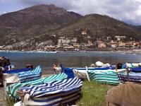 Boote am Strand von Levanto - Cinque Terre